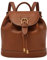 Fossil Everleigh Leder oder Baumwolle Handtasche für Damen, Kaffeebraun