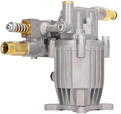 FTVOGUE Pompe de Laveuse Haute Pression 3/4 Po Pompe de Machine à Laver à Arbre Horizontal 2610-3000PSI 2,2-2,4GPM pour Murs, Clôtures, Maisons, Trottoirs, Véhicules