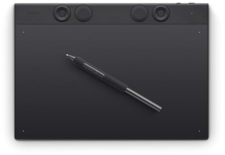 Wacom Intuos Pro Professionelles Grafiktablett mit Bluetooth, mittelgroß, mit Pro Pen 3, kompatibel mit Mac, Windows - Edition 2025