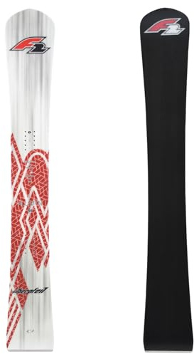 F2 Snowboard Silberpfeil Race Größe wählbar Silber/Rot 2024/25