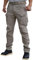 WINKEEY Pantalon Tactique Homme Pantalon de Travail Militaire Randonnée Imperméable Coupe-Vent 8 Poches, Kaki XL