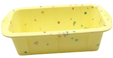 KICHOUSE Non-Stick Silicone Baking Pan Loaf Pan Lid Baking Tins DIY Mold for Toast Cake