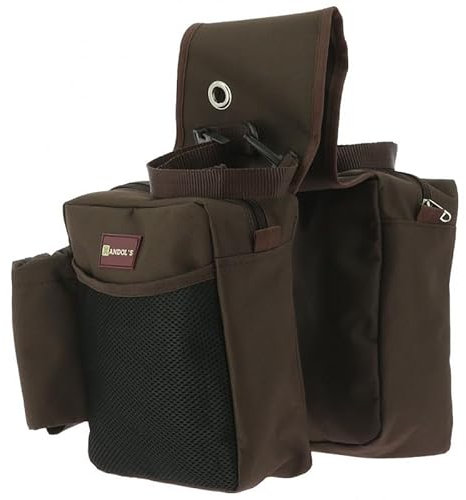 German Riding RANDOL'S Satteltasche „Randonnée braun