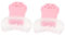 2 Pezzi Silicone Ciglia Timbro Maniglie Ciglia Finte Ombretto Essence Mascara Ciglia Finte Portatili Kit Ciglia Strumento Di Trucco Per Le Donne Strumento Ciglia Guida Ciglia Rosa Didiseaon