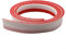 Niceminiwall 2M Silicone Shower Tray Sealing Strip,Bath Sink Edging Edge Seal Trim,Gap Cover Caulk Strip,Wet Room Threshold Floor Water Barrier Retaining Strip,Countertop Splash Guard, White