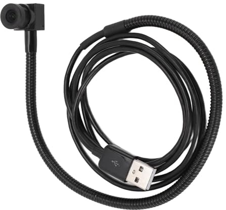 POENVFPO USB Webcam, Center Eye-to-Eye Camera, Wide Angle View, Video Conferencing, Live Streaming for Remote Work, Online Meetings, Social Media Broadcasting, Home Video Calls