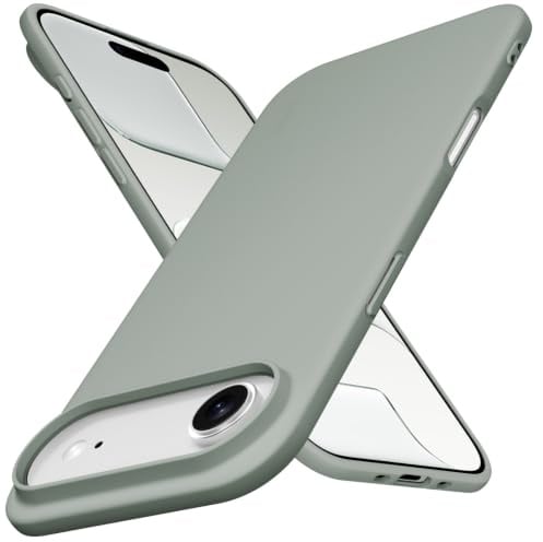X-level for iPhone Air Case, Thin Soft Bumper, Green | Matte Lightweight Anti-Scratch Flexible Gel Protective Phone Cover
