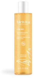Melvita - Gel Douche L'Or Bio - Visage et Corps - Hydrate et Sublime - 250 ml