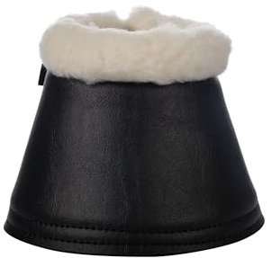 HKM SPORTS EQUIPMENT Hufglocken -Comfort- mit Polsterung, schwarz, Pony