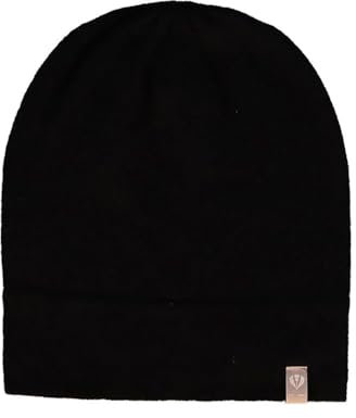 FRAAS Kaschmir Schal 50 x 180 cm - Stola Aus 100% Reinem Kaschmir für Damen - Wärmend und Hautfreundlich Schwarz