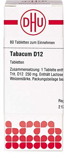 DHU Tabacum D12 Tabletten, 80 St. Tabletten