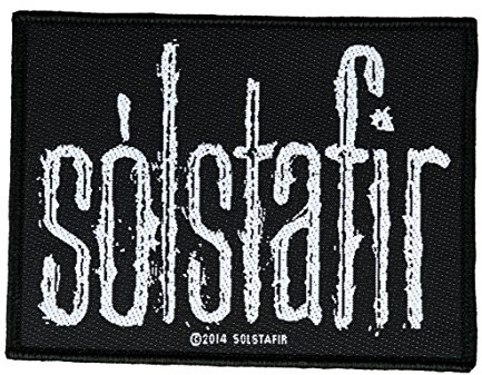 Solstafir Aufnäher - Logo - Solstafir Patch - Gewebt & Lizenziert !!