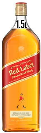 Johnnie Walker Red Label Whisky Escocés Blended, 1500 ml