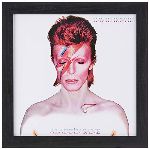 David Bowie 'Aladdin Sane' Memorabilia,31.5 x 31.5 cm