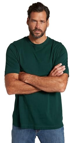 JP 1880 Herren Kurzarm T-Shirt dunkelgrün XXL