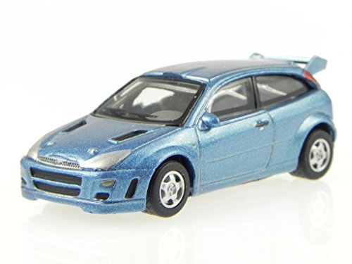 Cararama Ford Focus ST RS blau Modellauto C171BND-006 1:72