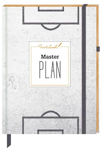 Notizbuch - MASTERPLAN (Urban & Gray) (Stoffeinband)