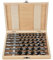 8pcs Carbon Steel Auger Bit Set,Wood Auger Drill Bit Set Wooden Case Precision Machined Hex Shank Wood Drill Bit Set for Tiles Wood Porcelain Ceramic Glass 6/8/10/12/14/16/18/20 mm