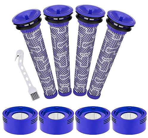 Anicell pre-filtri per Dyson DC58, DC59, V6, V7, V8. Kit filtri per sostituzione filtri Dyson Dyson-v8
