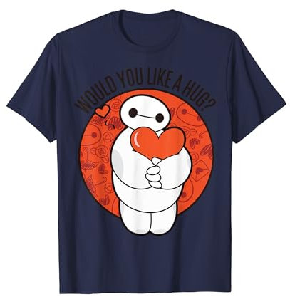 Disney Big Hero 6 Baymax Hug Valentine's Maglietta