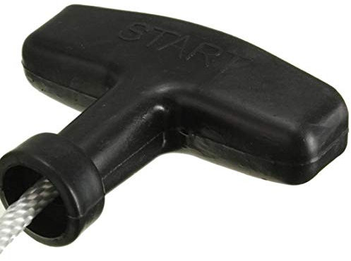 Hotaden Universal Lawnmowers Parts Starter Start Cord Line Rope&pull Handle for Petrol Lawnmowers