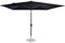 VONROC Sombrilla Premium Rosolina 280x280cm Inclinable con Protección UV 50+ y Funda Protectora para Jardín