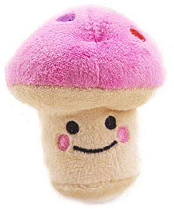 N-K Chien Jouet Peluche Chiot Champignon Forme Mâcher Jouet Exquise Exécution