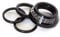 Eastern Bikes Headset Spacers Pack (Black)