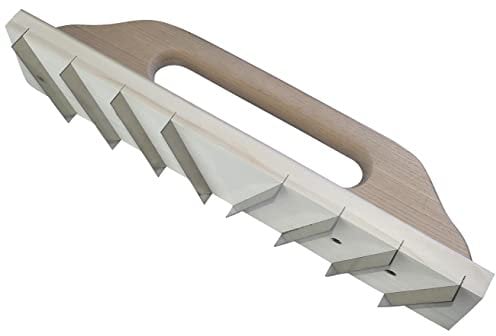 AERZETIX - C54544 - Grattugia piallatrice per calcestruzzo cellulare - 404x83mm - per levigare/levigatura/appiattire - in legno
