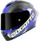 Bogotto FF104 SPN Carbon Helm, blau/schwarz, S