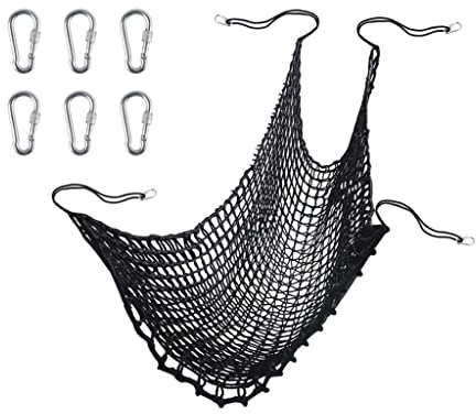 Kletternetz Baumhaus Zubehör Kletternetz für Schaukel Set Cargo Net Seilleiter mit doppelten Schichten von Polyester Kapazität für Outdoor&Indoor Baumhaus Dschungel Gyms (Size : 3X3m)