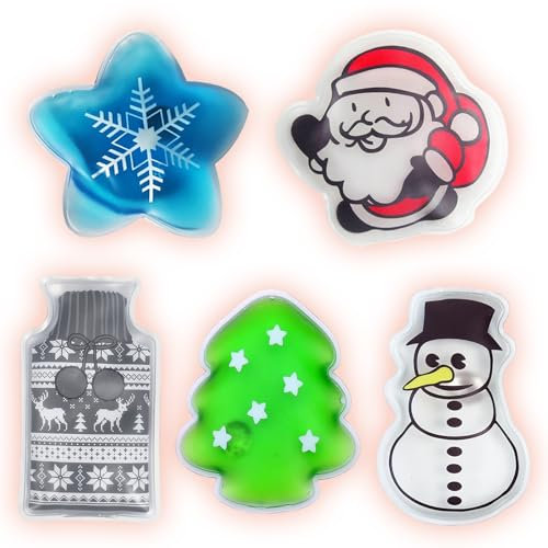 Handwärmer Taschenwärmer Kinder, Handwärmer Wiederverwendbar Knick Taschenwärmer Weihnachten Wärmer, Händwärmer für Damen Warm Handwärmer Taschenwärmer Fingerwärmer,Gegen Kalte Hände Winter (5p, 5p)