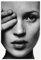 NEDOES Kate Moss modisches Foto-Poster, Leinwand, Poster, Schlafzimmer-Dekor, Sportlandschaft, Büro, Raumdekoration, Geschenk, ungerahmt, 30 x 45 cm
