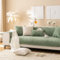 MINGPINHUIUS Sofabezug 1/2/3/4 Sitzer Sofa Überzug für L Form Sofa Couch Sessel Ecksofas,Weicher Samt Sofabezug L Form rutschfest Sofa Überwurf (Grün,70 x 150 cm)