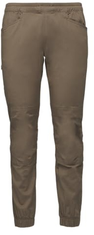 BLACK DIAMOND Notion Herren-Hose, Jogger-Stil, Kletter- und Aktivhose, Walnuss, Klein