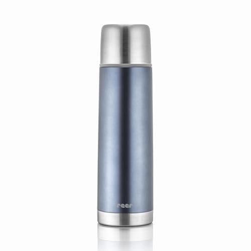 ColourCup Edelstahl-Isolierflasche, 500ml, grau