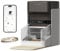 PETLIBRO RFID Automatic Cat Feeder, Stop Pets Fighting Over Food, Collar Activated Permission Feeding, Remote Feeding via App, Adjustable Lid, 3L Food Container, Ideal for Multi Cats