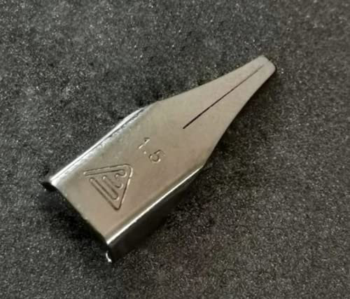 Clear Demonstrator Stub nib fountain pen for Calligraphy, Signatures, Journaling. Transparent fountain pen