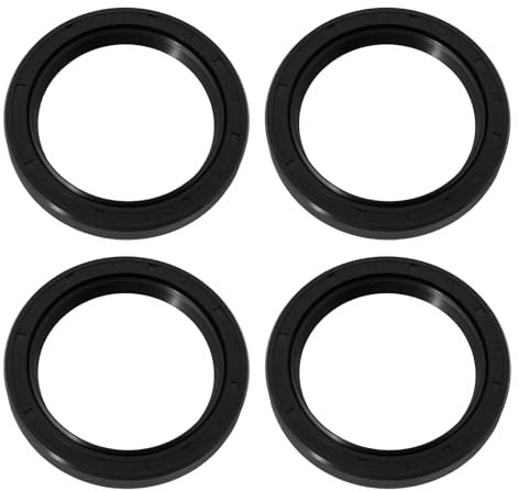 SG Store Wellendichtring, TC, 55 x 72 x 10 mm, NBR-Gummi, Doppellippe, Radialdichtung, Ölwellendichtung, Dichtung für Lagerwelle, industrielle Anwendungen, 4 Stück