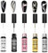 5Color Nail Art Gel Liner Gel Polish Set, Nail Art Pens UV/LED Soaking French Manicure, from French-Style Manicure to Creative Hand Painting, Easily Create Salon-Level Manicure
