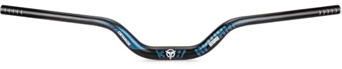 GEWAGE 780 mm Riser-Lenker — 6061 Aluminium, 31,8 mm Klemmung, 12° Backsweep, 5 Höhen (25/55/70/90/120 mm) — Breiter, leichter MTB/Road/Hybrid-Lenker