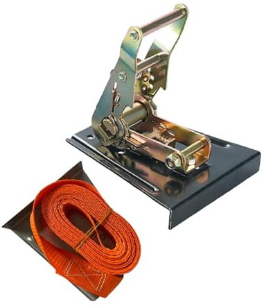 Stone Panels Countertop Joint Tensioner Kit with 13.7 Feet Webbing Strap for Seamless Splicing of Countertops, Tiles, and Flooring