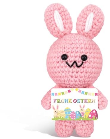 Ostergeschenke Erwachsene Osterhasen Geschenke Kreative Gestrickte Kaninchen Hase Osterei Strickwolle Frohe Ostern Ostergeschenke Frauen Freundin Partner Schwester Ehemann Handgemachte Geschenk