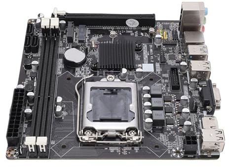 YUEHISY Placa Base LGA 1150, H81 Mini ITX para Procesadores Core I7/i5/i3 y E3 V3 de 4.ª Generación, Compatible con DDR3 16G de Doble Canal, M.2 NVMe, SATA 3.0