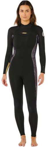 Rip Curl 2026 Frauen Dawn Patrol 3/2mm Rückenreißverschluss Neoprenanzug 164WFS - Natural