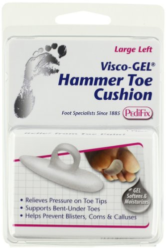 PediFix Visco-gel Hammer Toe Cushion, Large Left