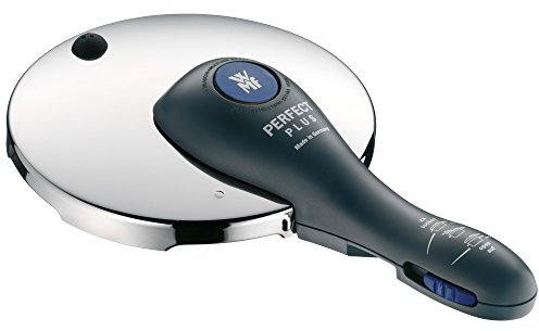 WMF Perfect Plus Ersatzdeckel für Schnellkochtopf, Dampfkochtopf 2,5l, 18 cm, Cromargan Edelstahl poliert, Kunststoffgriff, 2 Kochstufen