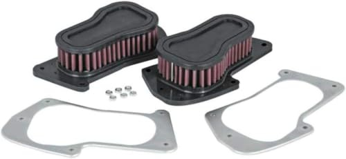 K&N SU-1806 Motorrad K&N Tausch-Luftfilter | kompatibel mit Suzuki Boulevard M109R/VZR1800 2006-2014 (2 Stück) (SU-1806)
