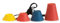 PGA TOUR 4 Pack Winter Tees , rot/gelb/blau PGAT95