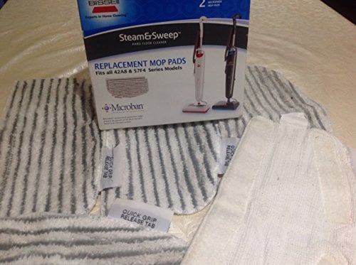 BISSELL Steam and Sweep Replacement Pads Retail Pack 3118E